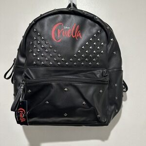 Cruella Studded Leather Style Backpack. Never Used. Has Tag. Disney. Emma Stone.